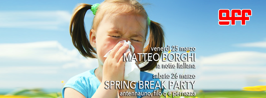 off modena borghi serata italiana spring break party antennauno filo q pernazza